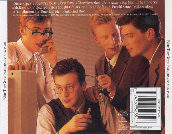 CD Blur – The Great Escape - USADO